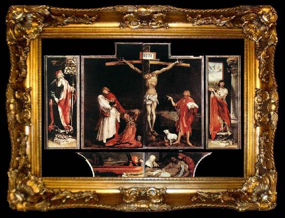 framed  Matthias  Grunewald Isenheim Altarpiece, ta009-2